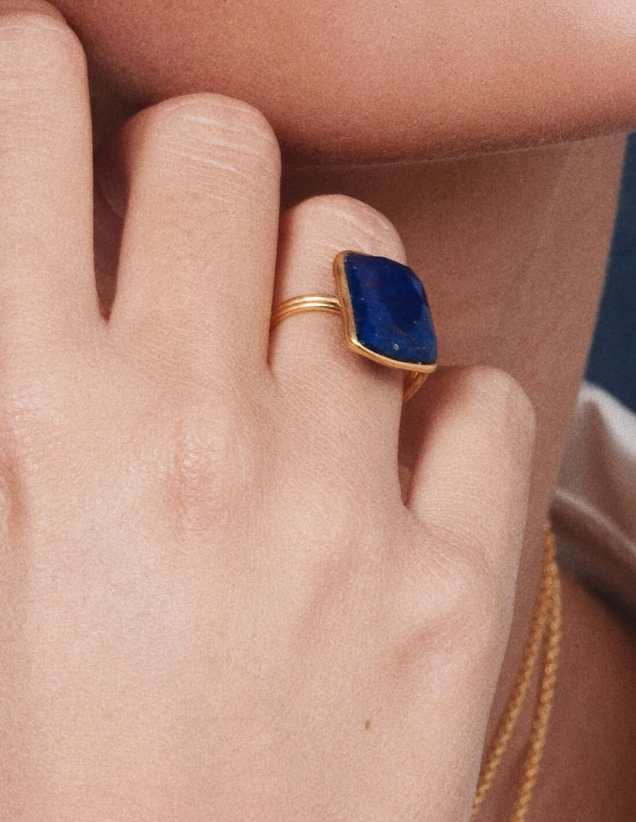 Lavani Anillo Stardust Azul