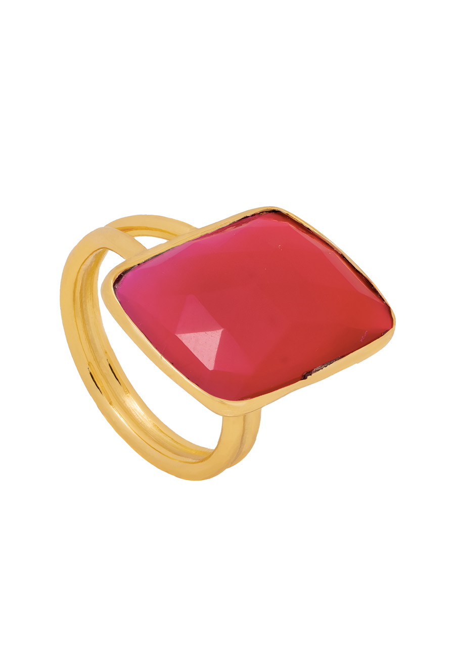 lavani Anillo Stardust Fucsia