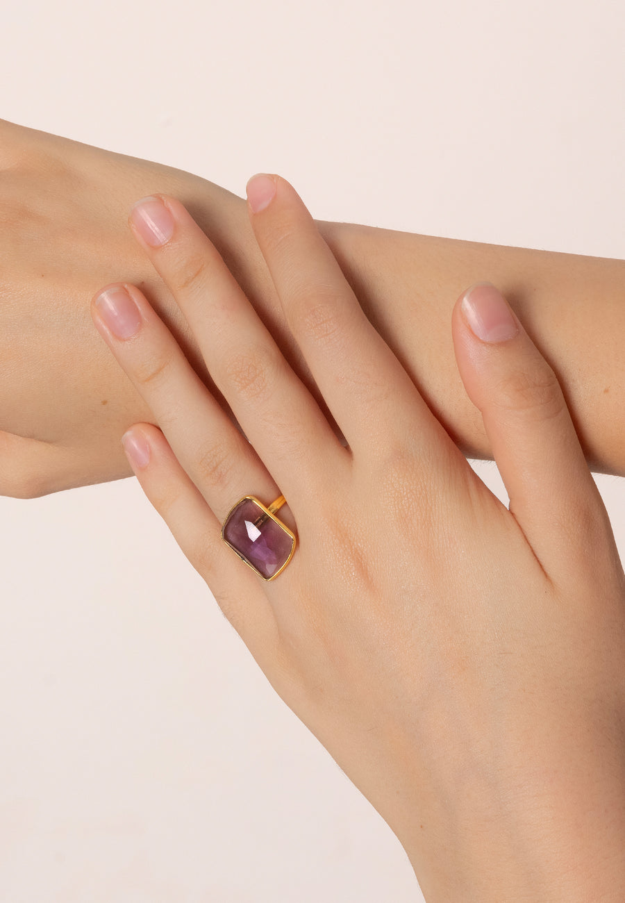 Lavani Anillo Stardust Morado