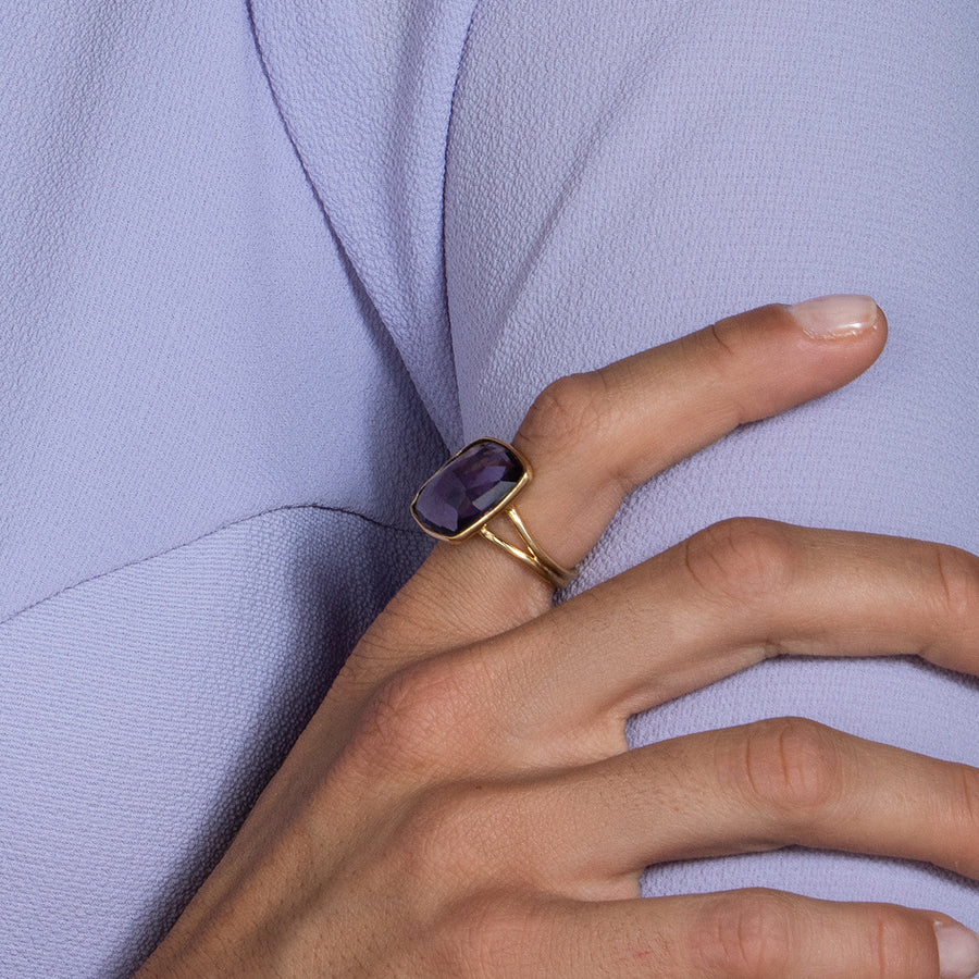 Lavani Anillo Stardust Morado