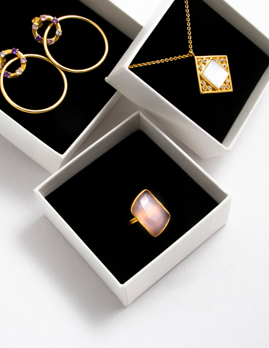 Lavani Anillo Stardust Rosa