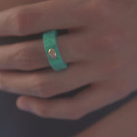 Lavani Anillo Turquesa Mora