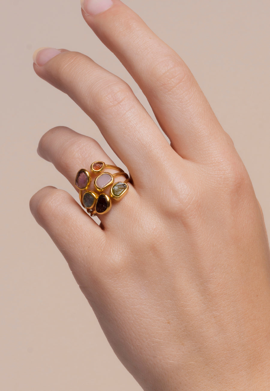 Lavani Anillo Unalome Multicolor