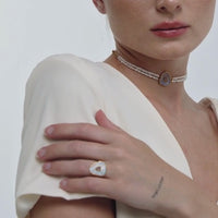 Lavani Anillo Zenith Blanco