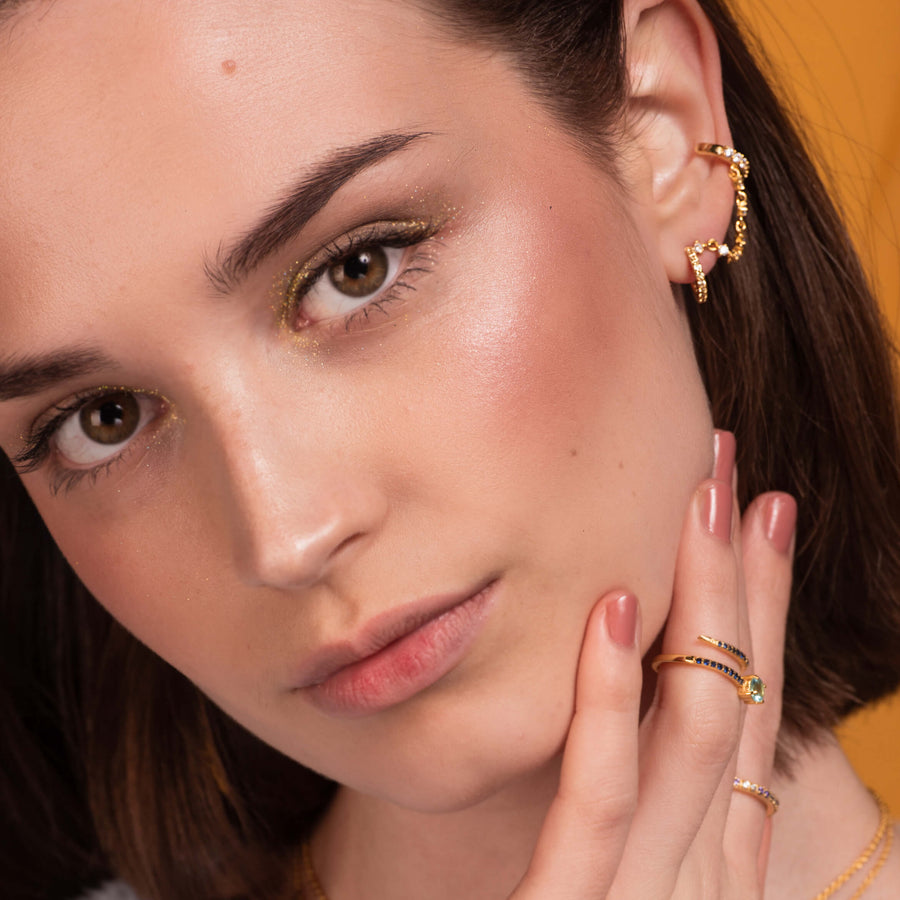 Lavani Aros Eclectic Shine Small Amarillo