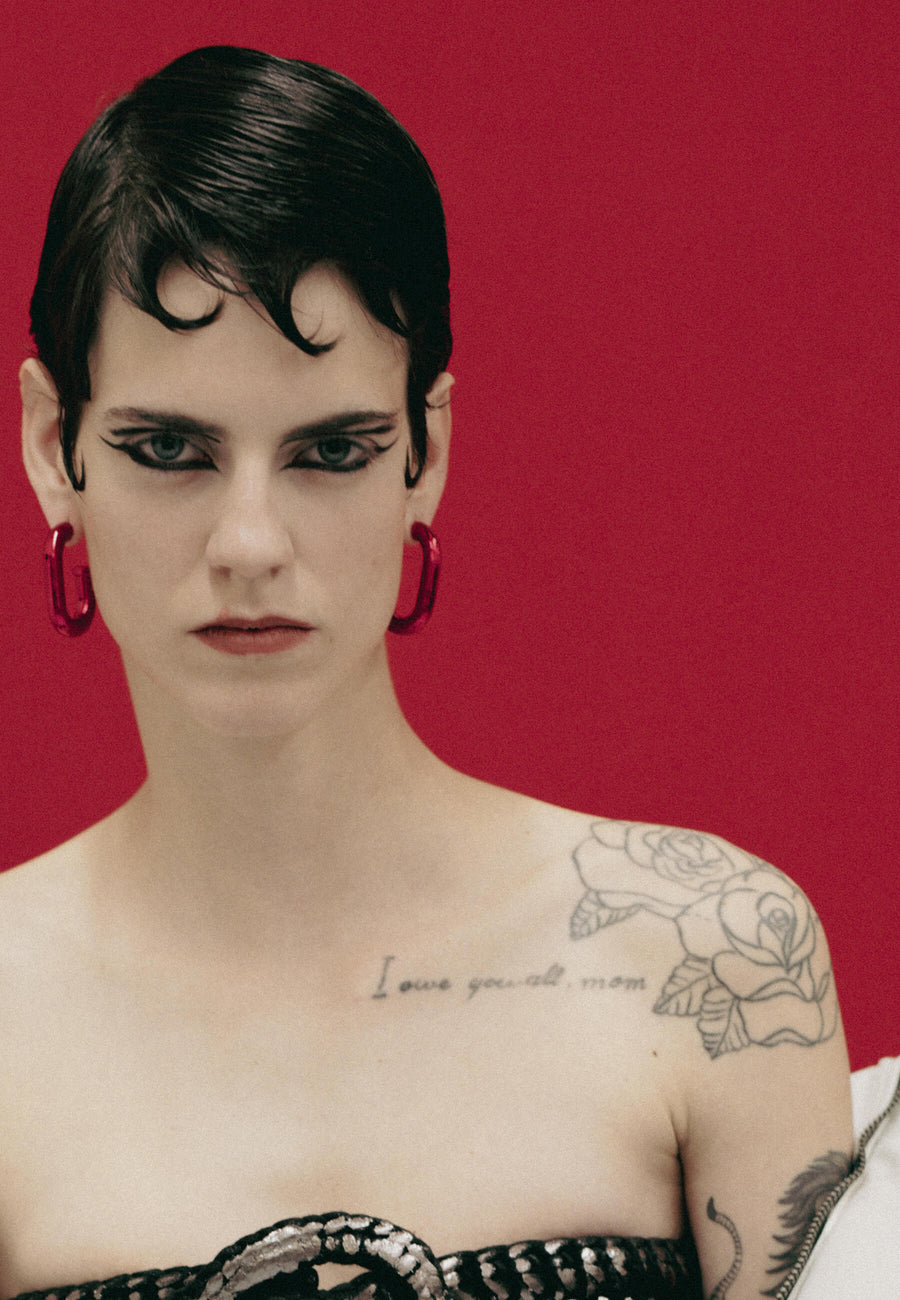 Lavani Aros Mercedes Fucsia