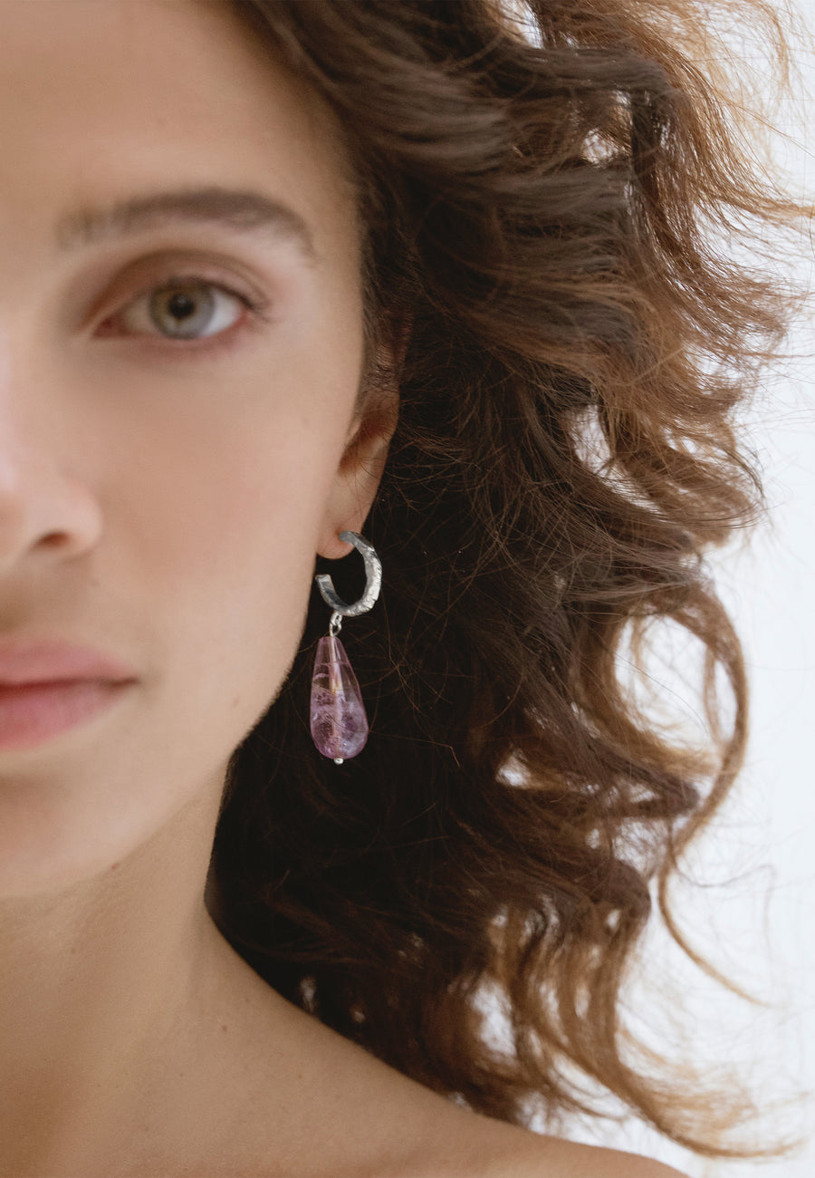 Lavani Aros Plata Salma Amatista