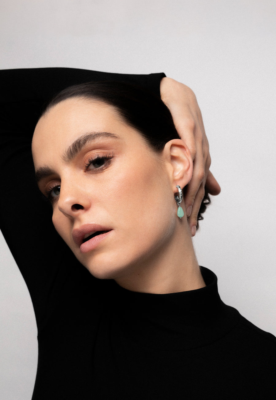 Lavani Aros Sadie Aguamarina Plata