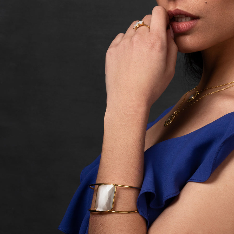 Lavani Brazalete Stardust Blanco