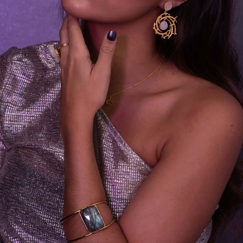 Lavani Brazalete Stardust Gris