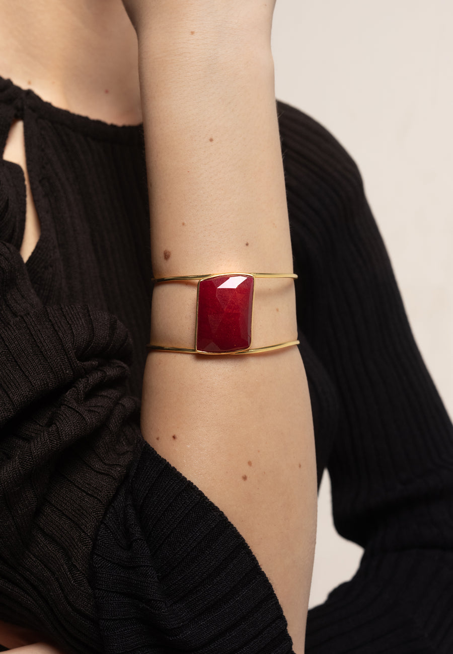 Lavani Brazalete Stardust Rubí