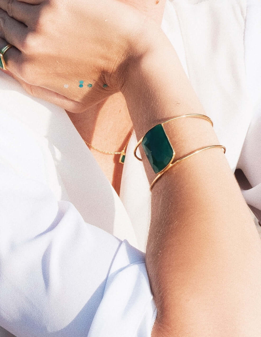 Lavani Brazalete Stardust Verde