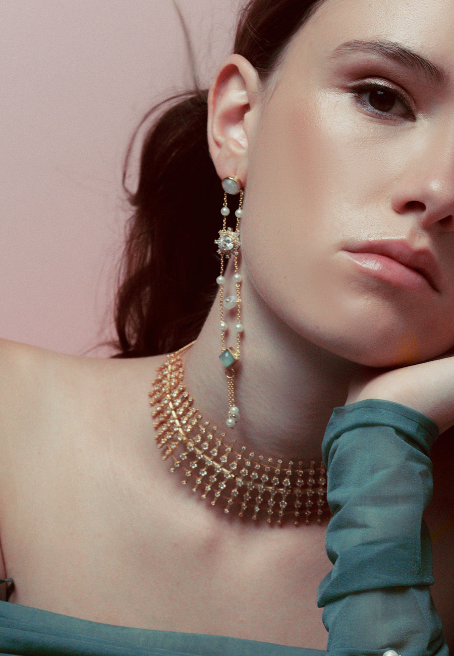 Lavani Choker Dorado Helia