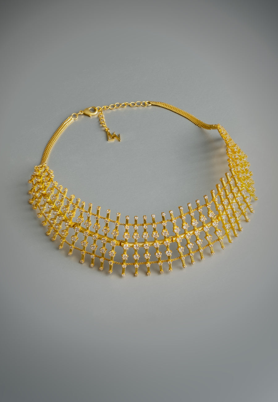 Lavani Choker Dorado Helia