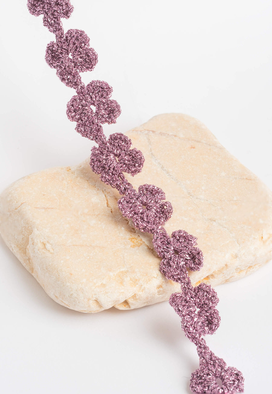 Lavani Choker Flower Binibeca Malva