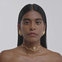 Lavani Choker Gratitude Blanco