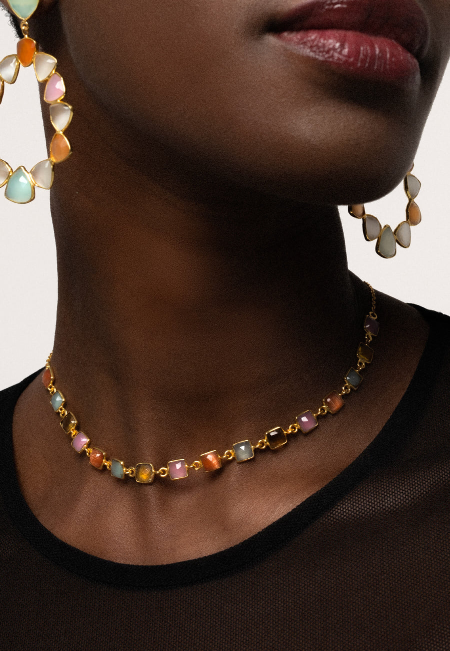 Lavani Choker Multicolor Niagara