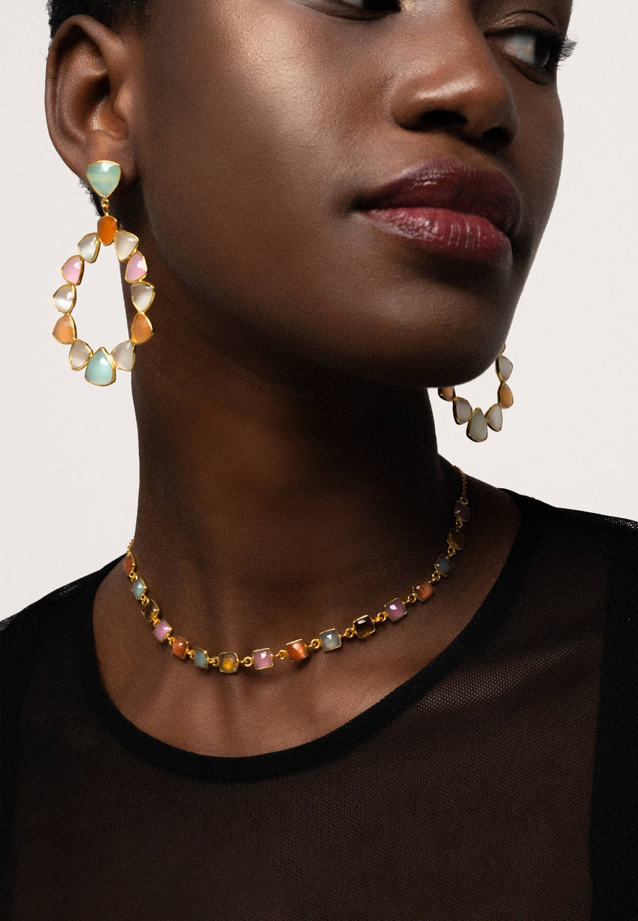 Lavani Choker Multicolor Niagara