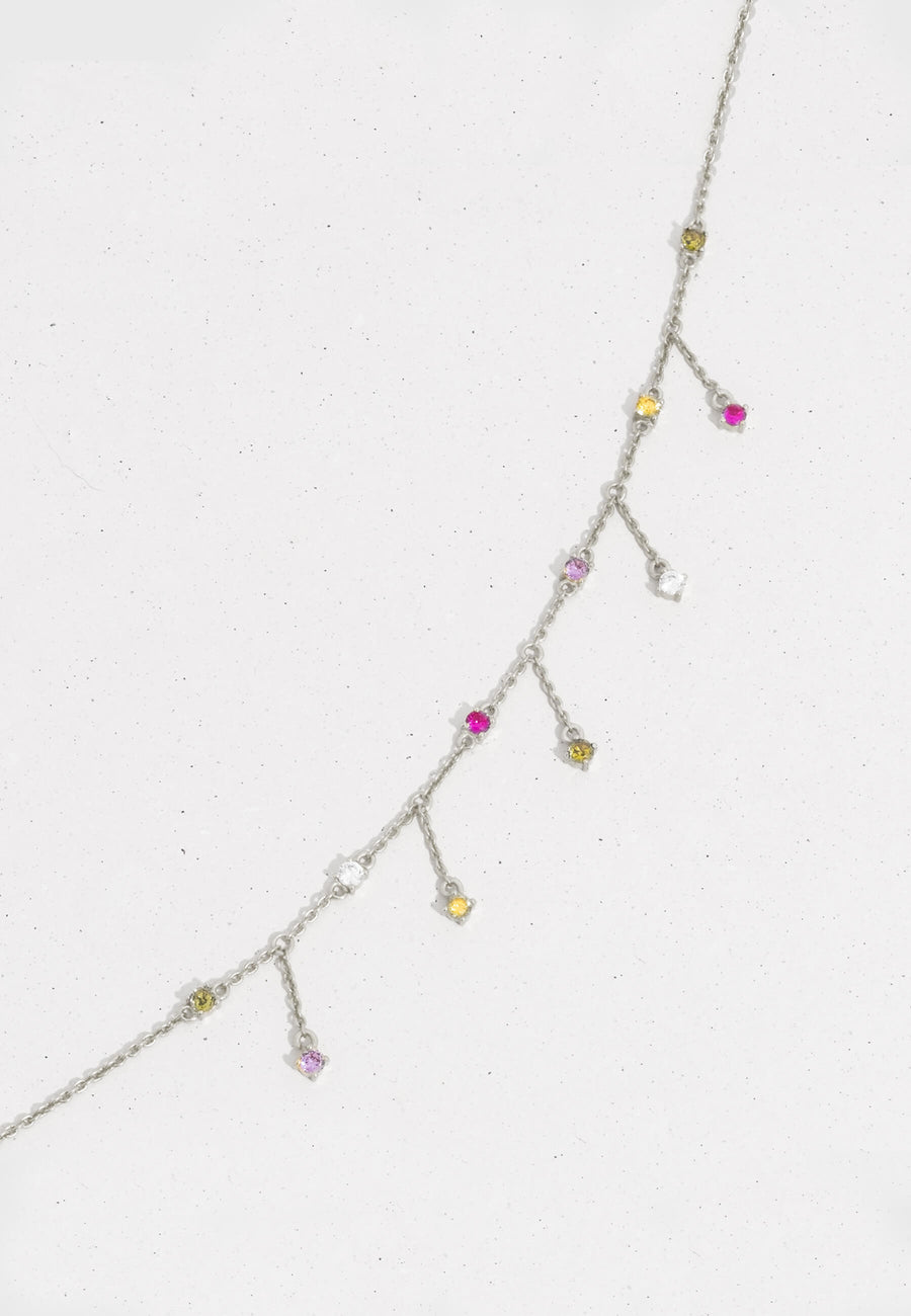 Lavani Choker Plata Jasmine