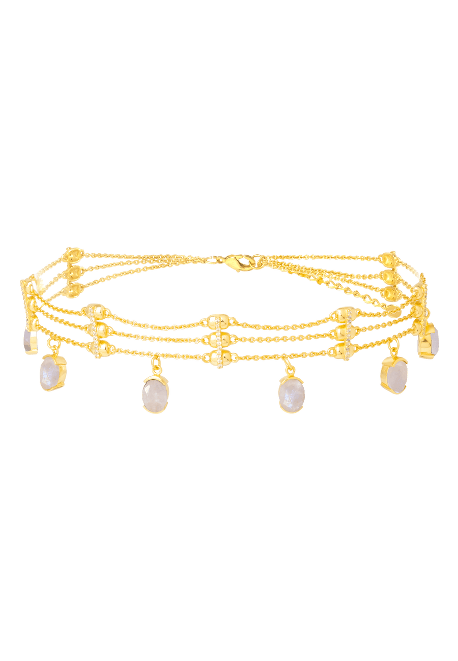 lavani Choker The Empress Blanco