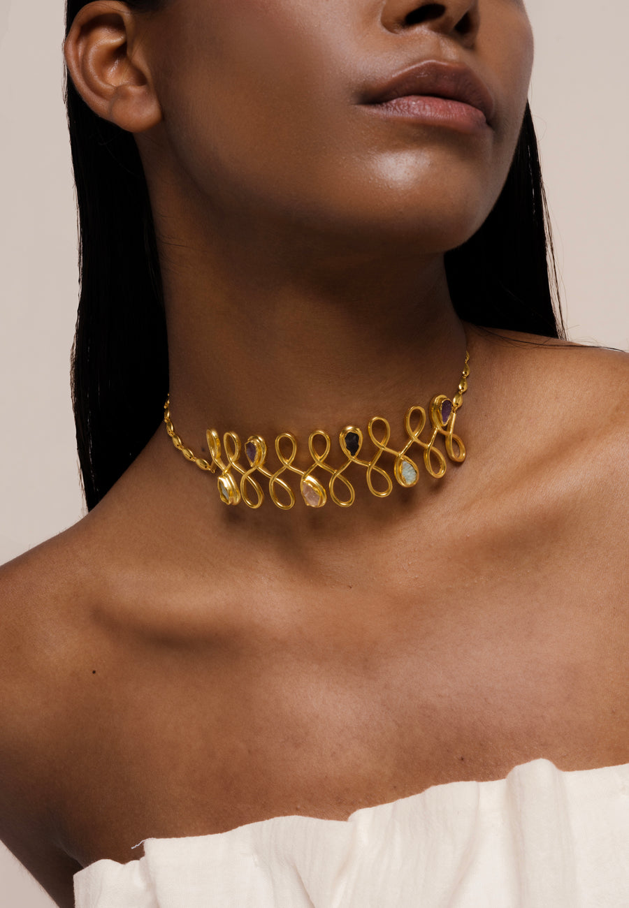 Lavani Choker Unalome