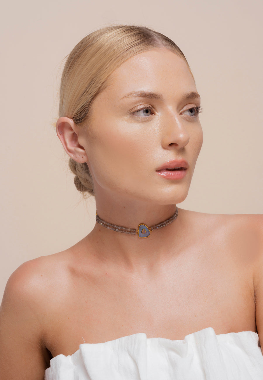 Lavani Choker Zenith Labradorita