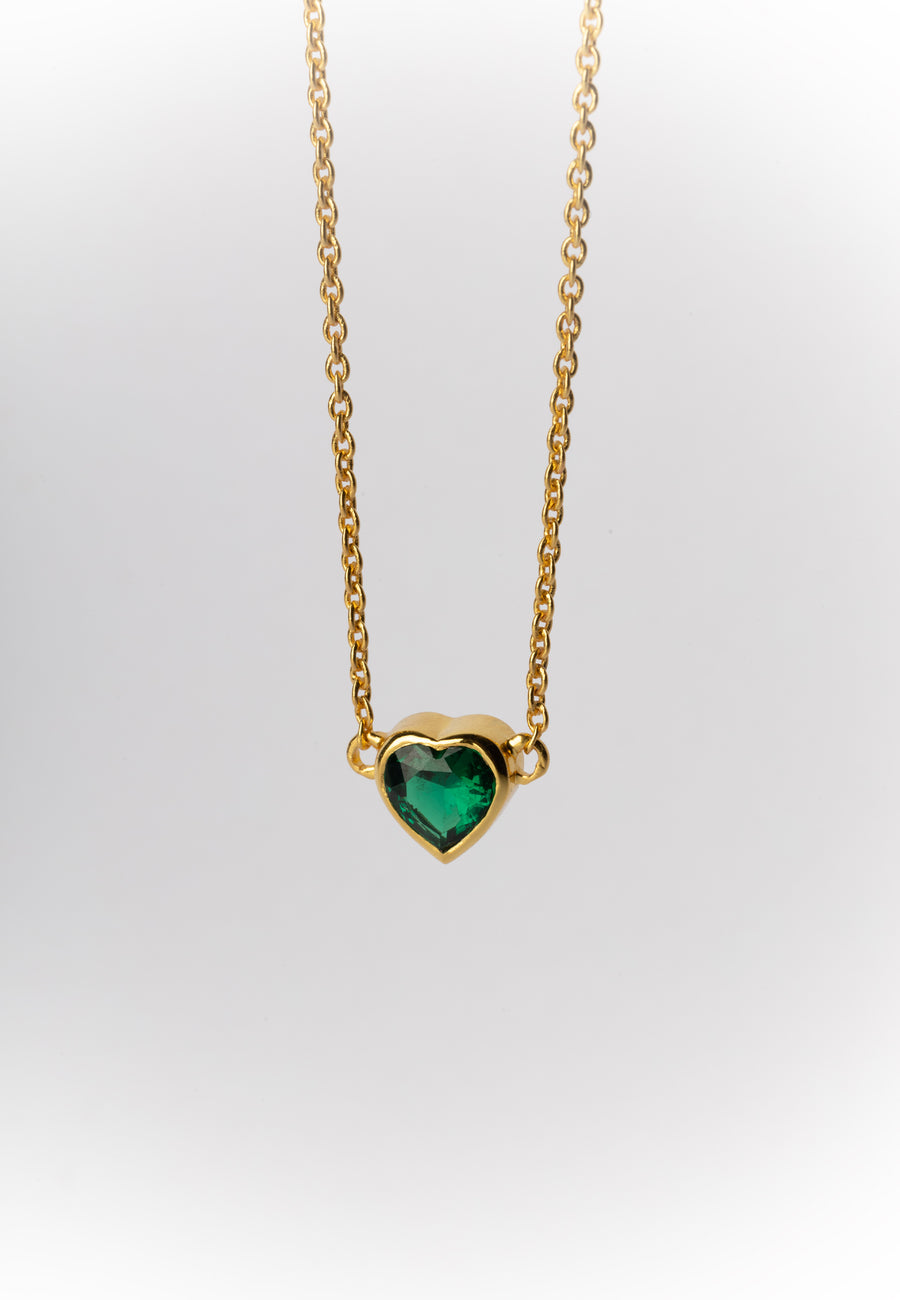 Lavani Colgante Corazón Kindness Verde