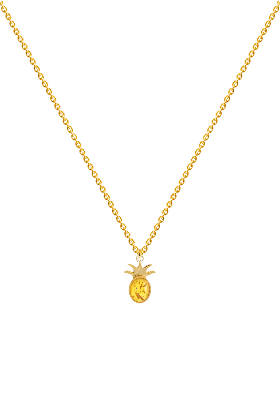 lavani Colgante Drop Samana Naranja