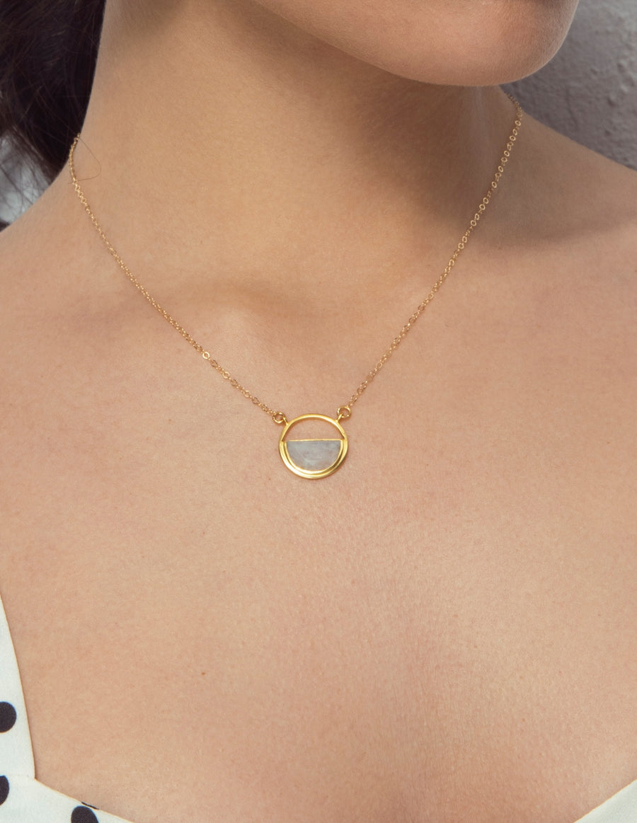 Lavani Colgante Indira Blanco