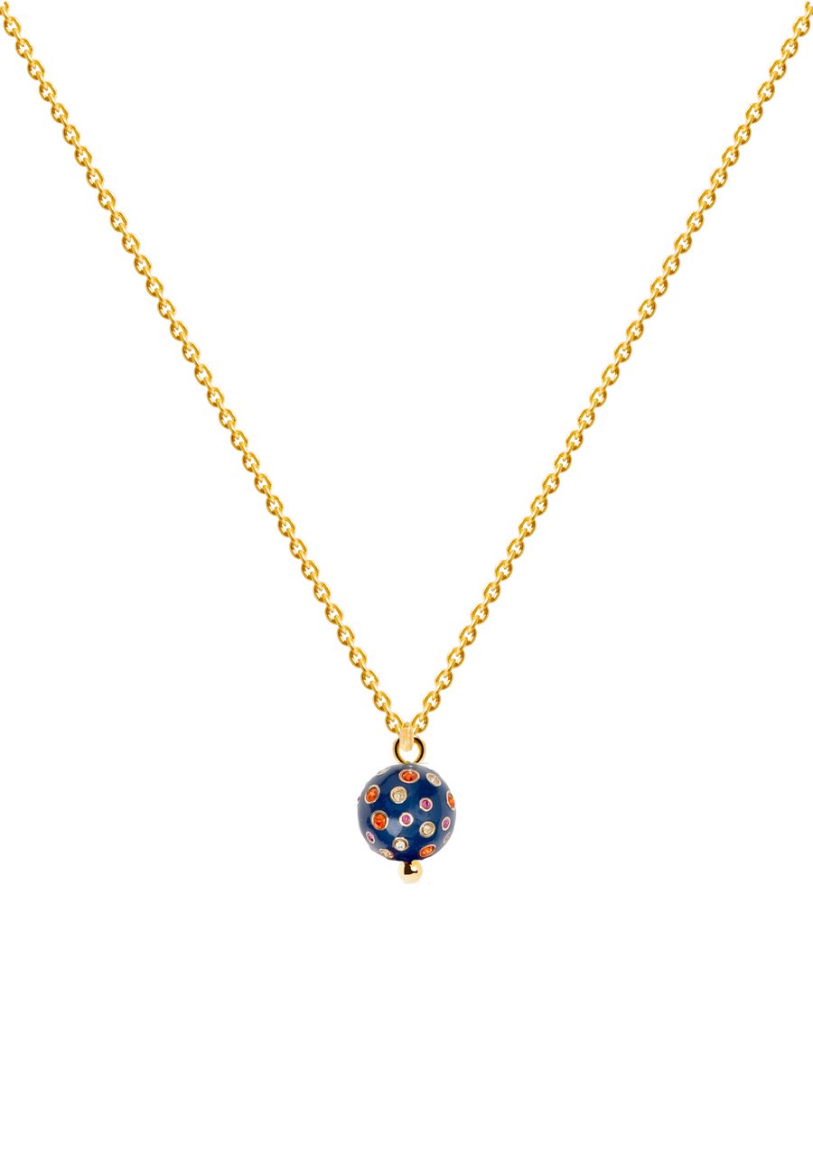 lavani Colgante La Planete Mini Azul