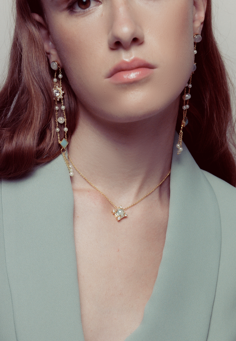 Lavani Colgante Polaris Aguamarina