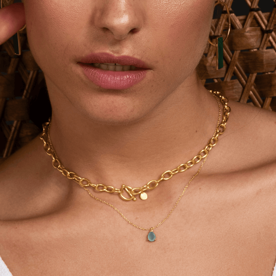 Lavani Colgante Pride Mini Aguamarina