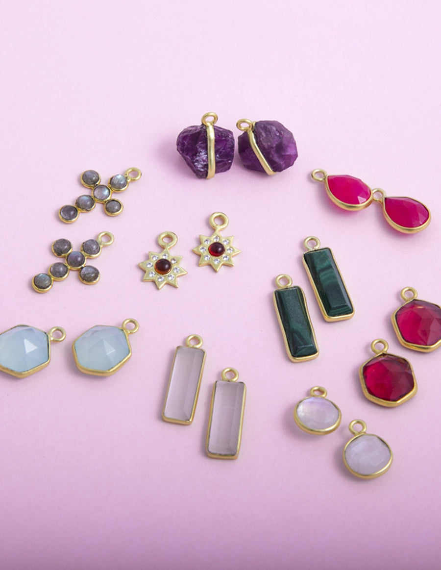 Lavani Colgante Redondo Aguamarina