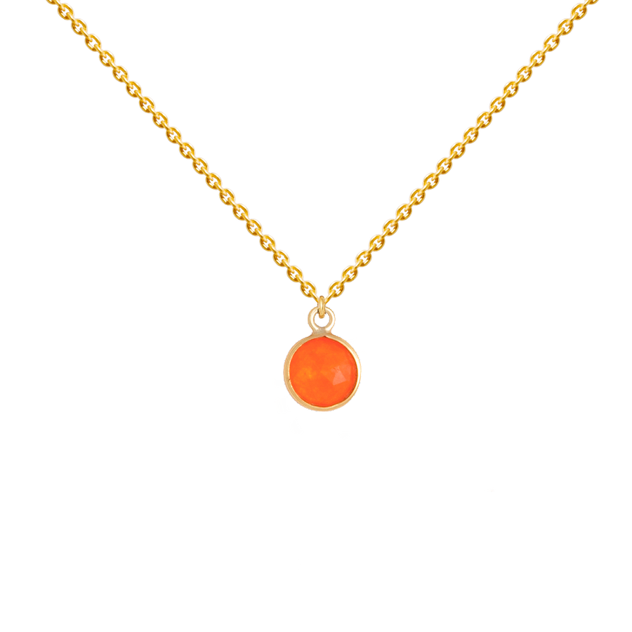 lavani Colgante Redondo Naranja