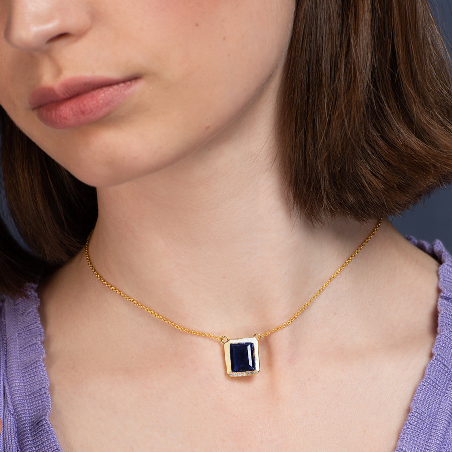 Lavani Colgante René Azul