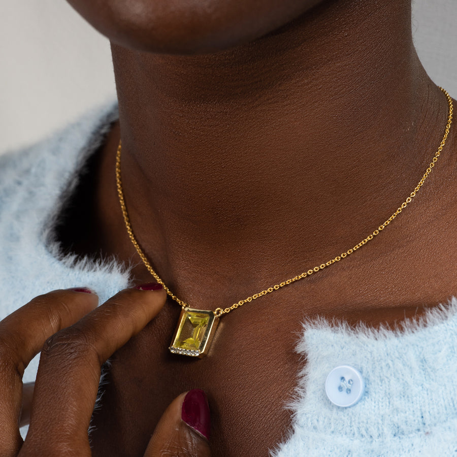 Lavani Colgante René Verde