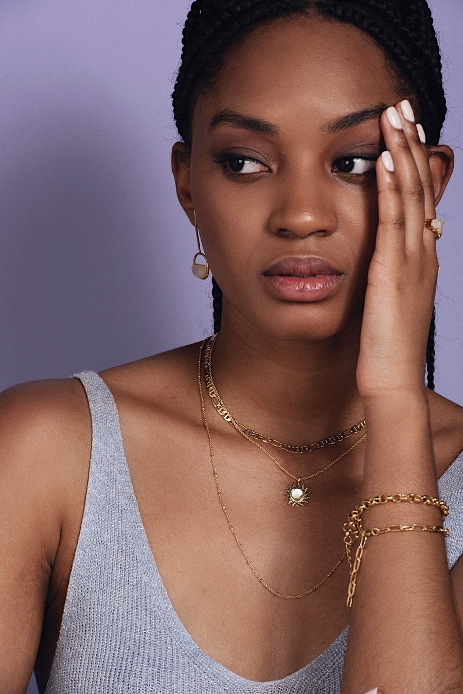 Lavani Collar Balls Long