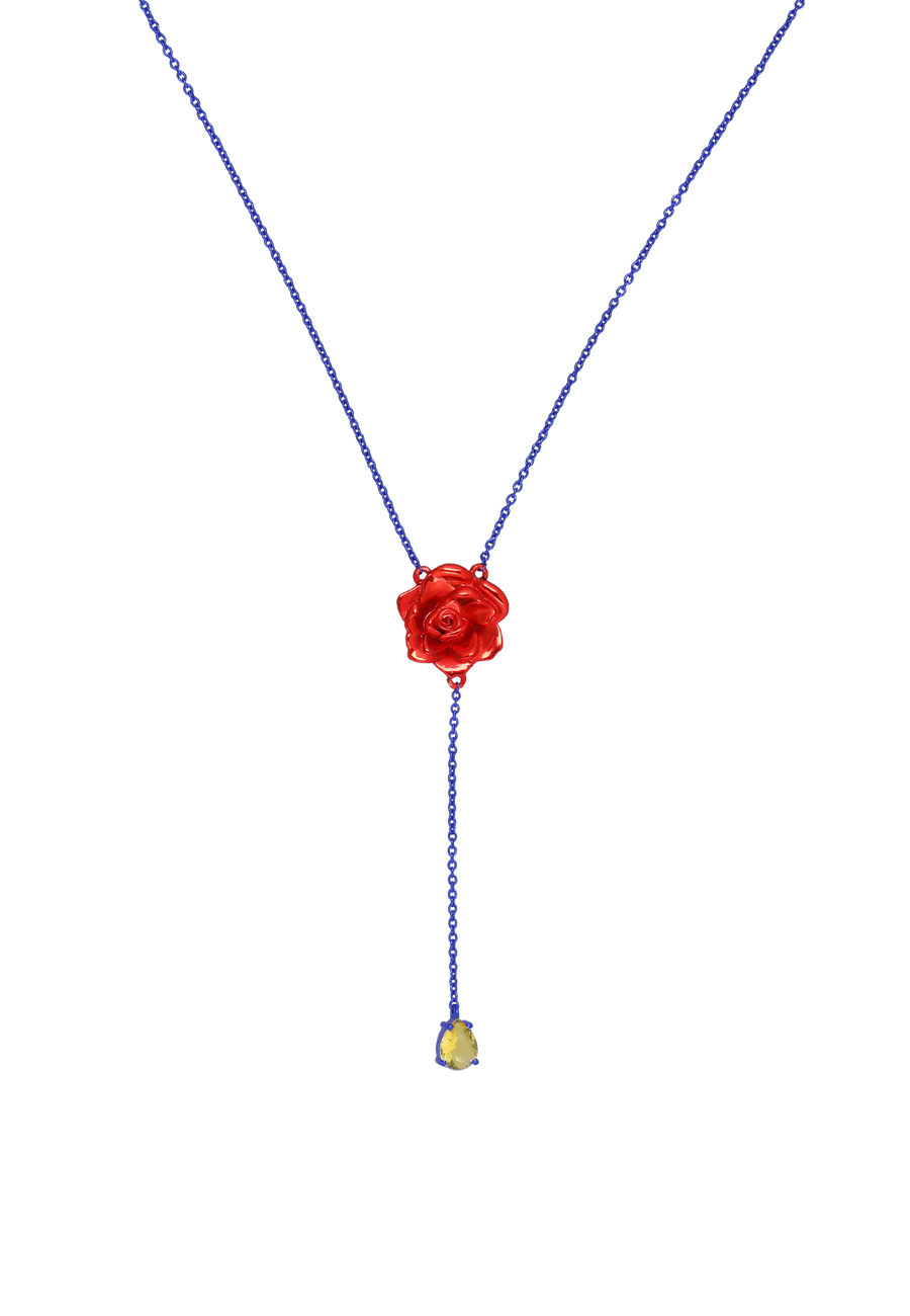 lavani Collar Batou Azul Naranja