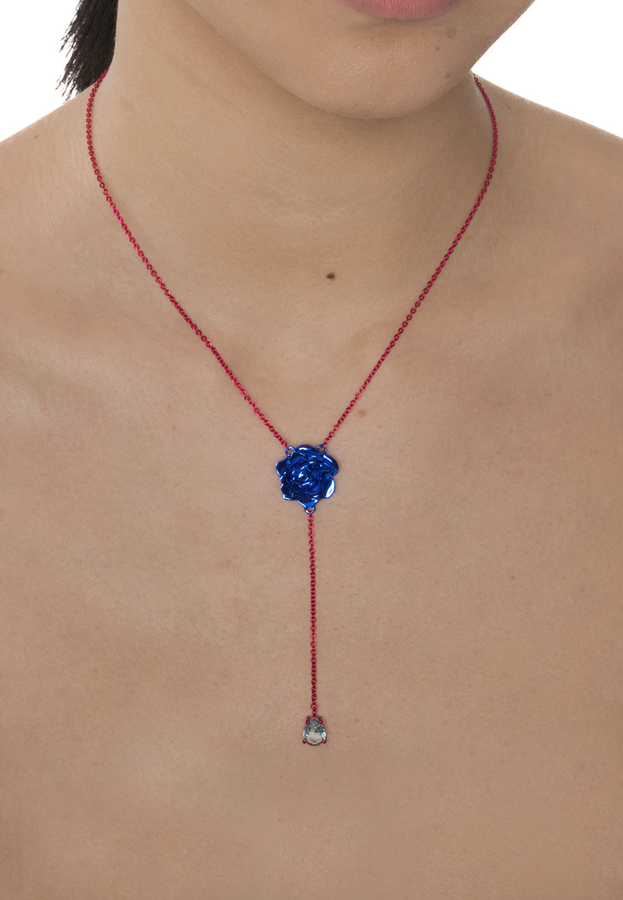 Lavani Collar Batou Rosa Azul