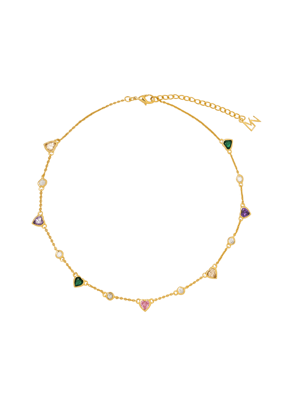 lavani Collar de Corazones Fearless