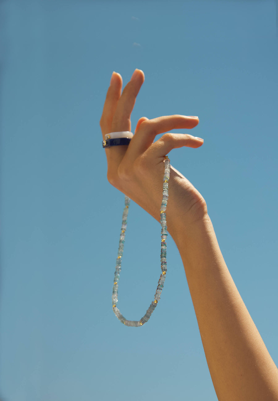 Lavani Collar Fluorita Teguise