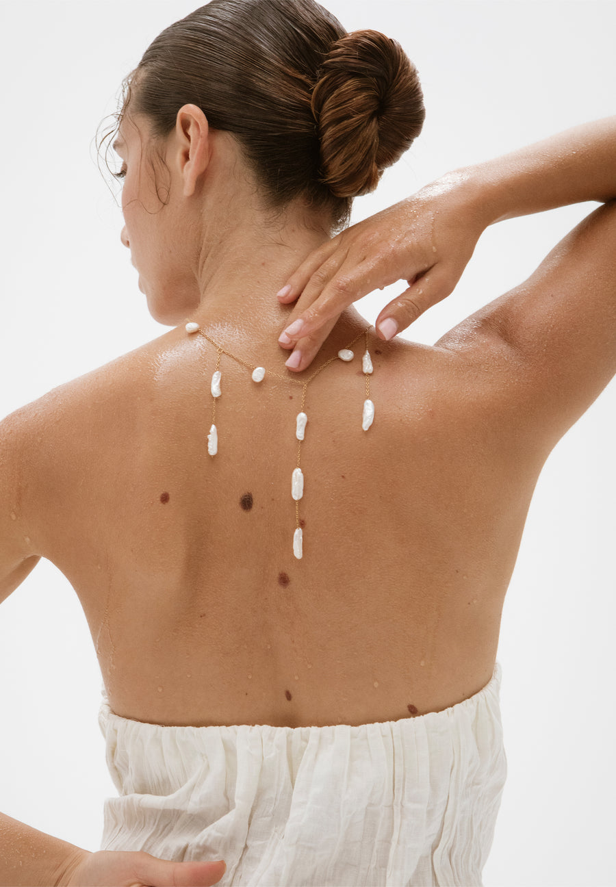 Lavani Collar Iris Perlas