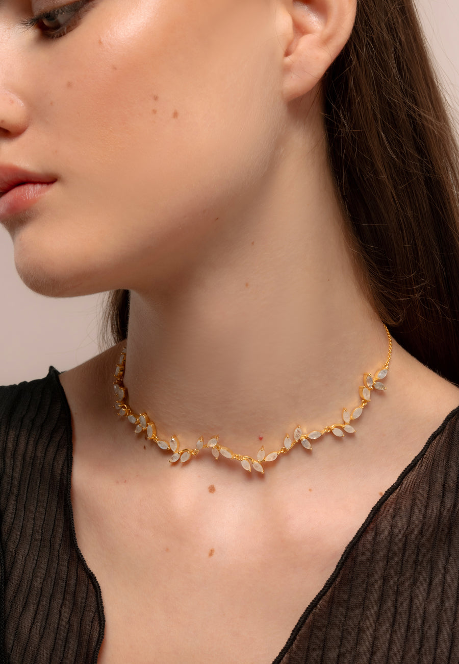 Lavani Collar Padma Piedraluna