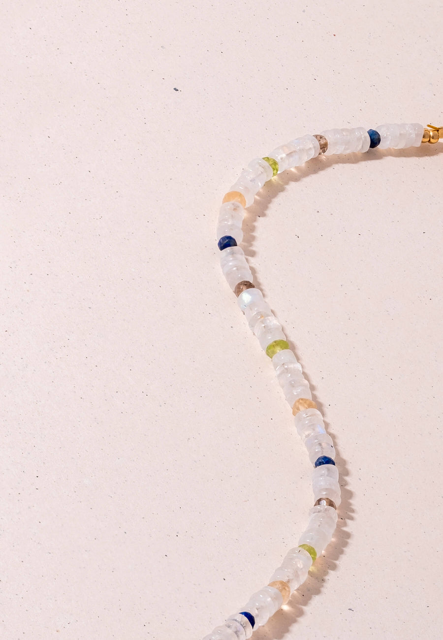 Lavani Collar Piedra Luna Teguise