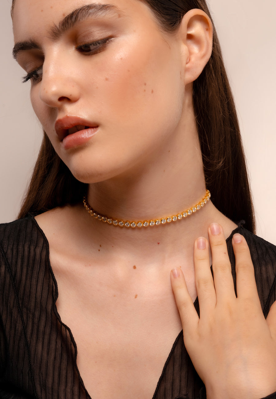 Lavani Collar Riviere Circonitas