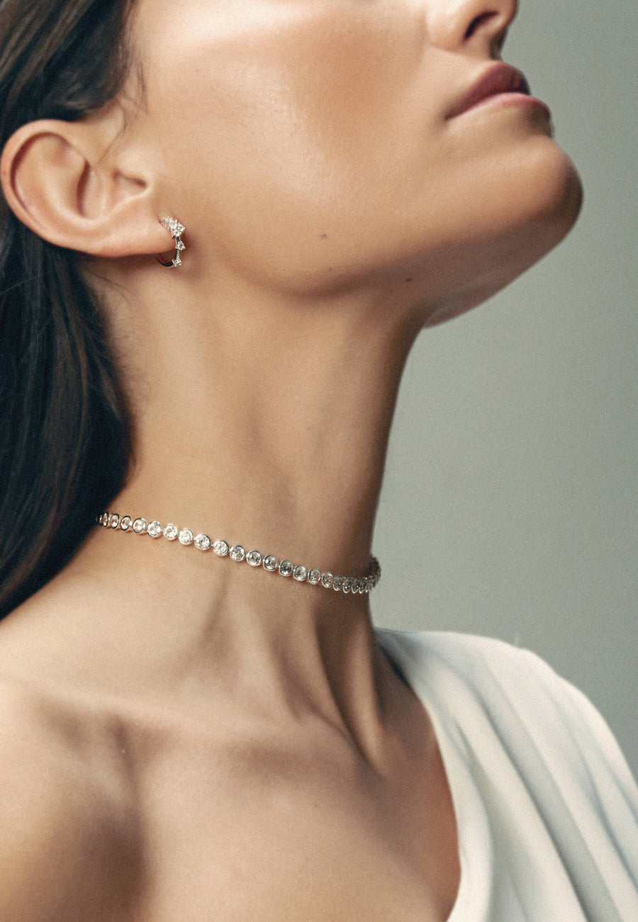 Lavani Collar Riviere Victoire Plata