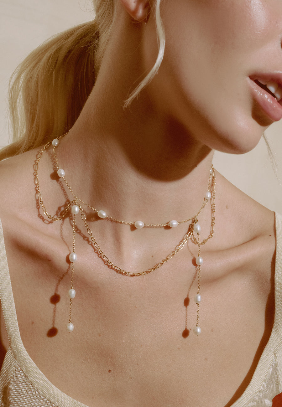 Lavani Collar Shiroi