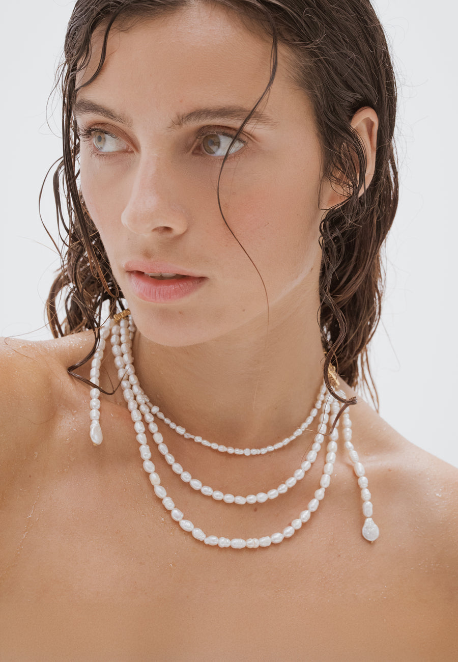 lavani Collar triple Cyra Perlas