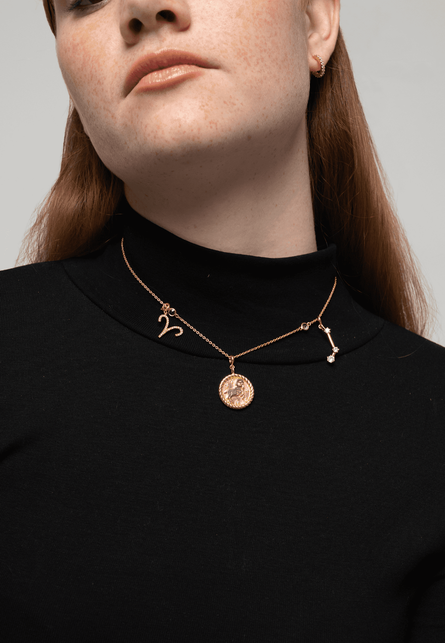 Lavani Collar Triple Zodiaco Aries