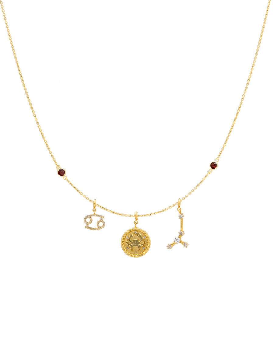 lavani Collar Triple Zodiaco Cáncer